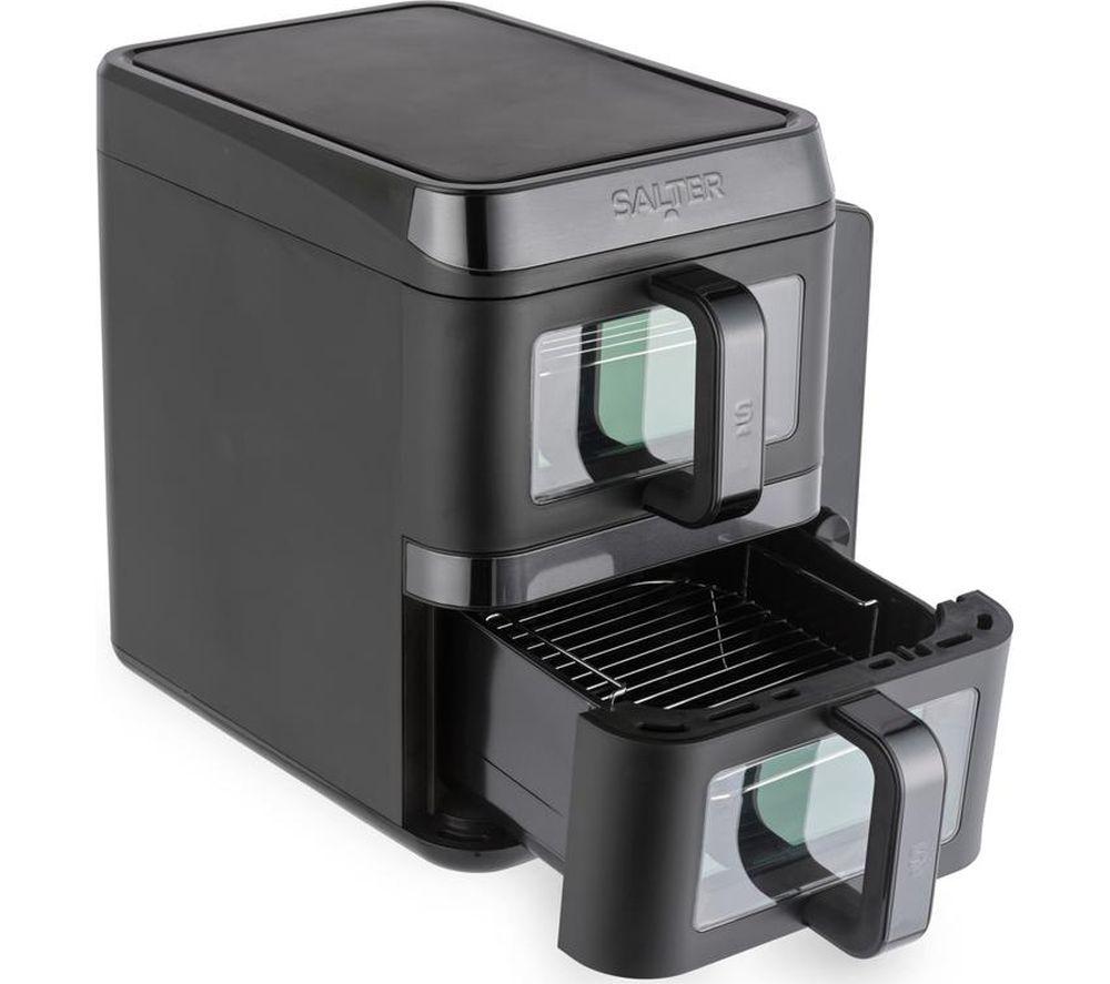 SALTER VertiCook View EK6534 9L Dual Air Fryer - Black