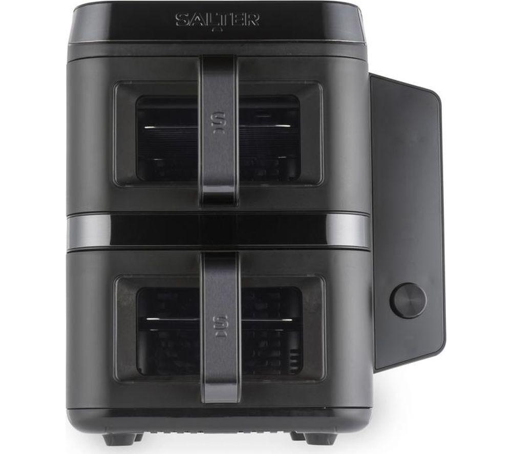 SALTER VertiCook View EK6534 9L Dual Air Fryer - Black