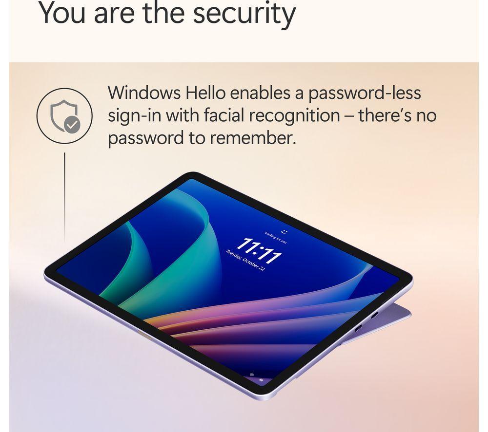 MICROSOFT Microsoft Surface Pro 12", Copilot+ PC - Snapdragon X Plus, 512 GB SSD, Violeta