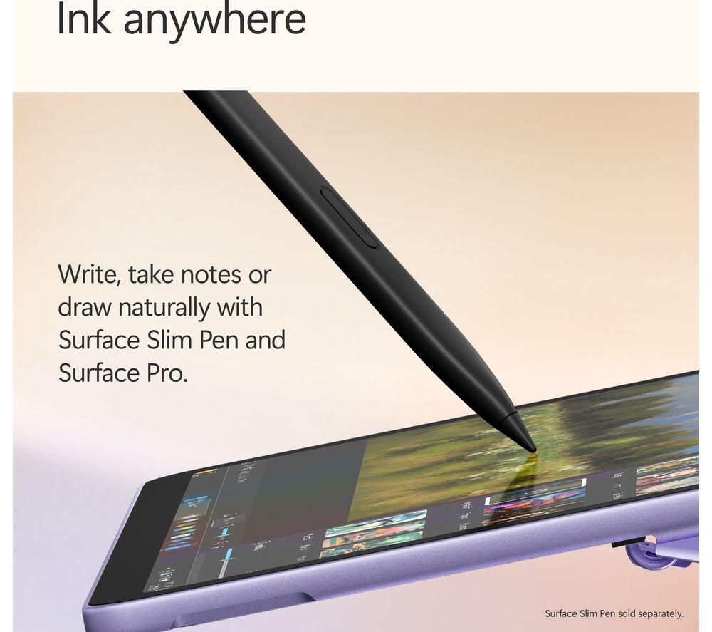 MICROSOFT Microsoft Surface Pro 12", Copilot+ PC - Snapdragon X Plus, 512 GB SSD, Violeta