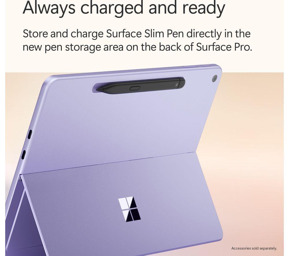 MICROSOFT Microsoft Surface Pro 12", Copilot+ PC - Snapdragon X Plus, 512 GB SSD, Violeta