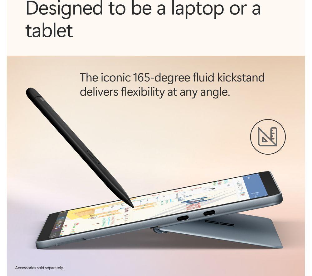 MICROSOFT Microsoft Surface Pro 12", Copilot+ PC - Snapdragon X Plus, 512 GB SSD, Ocean