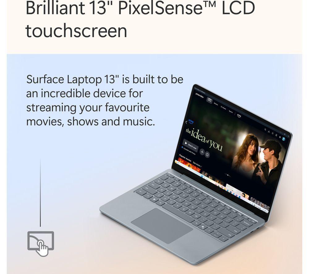 MICROSOFT Surface Laptop 13", Copilot+ PC - Snapdragon X Plus, 512 GB SSD, Ocean