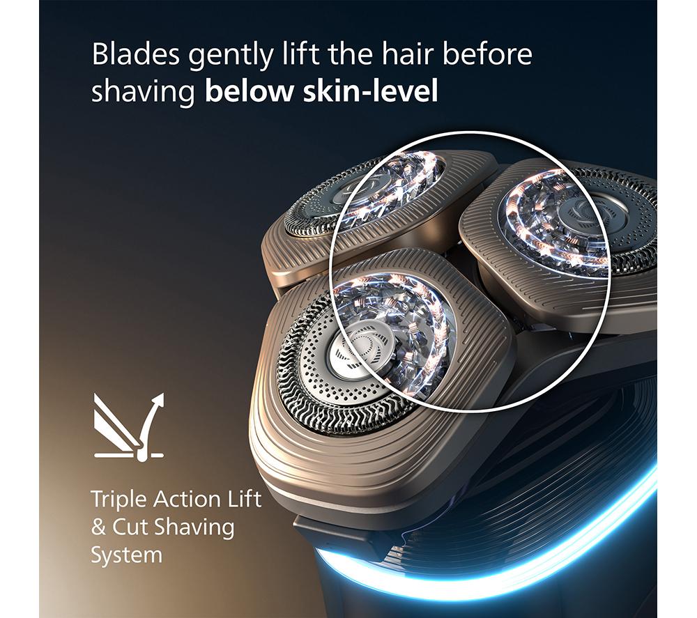 PHILIPS i9000 XP9405/11 Prestige Ultra Wet & Dry Rotary Shaver - Black Gradient