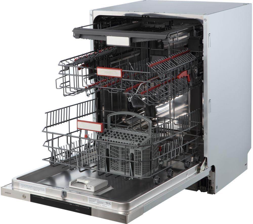 Lavavajillas Kenwood KID16X25 totalmente integrado de tamaño completo