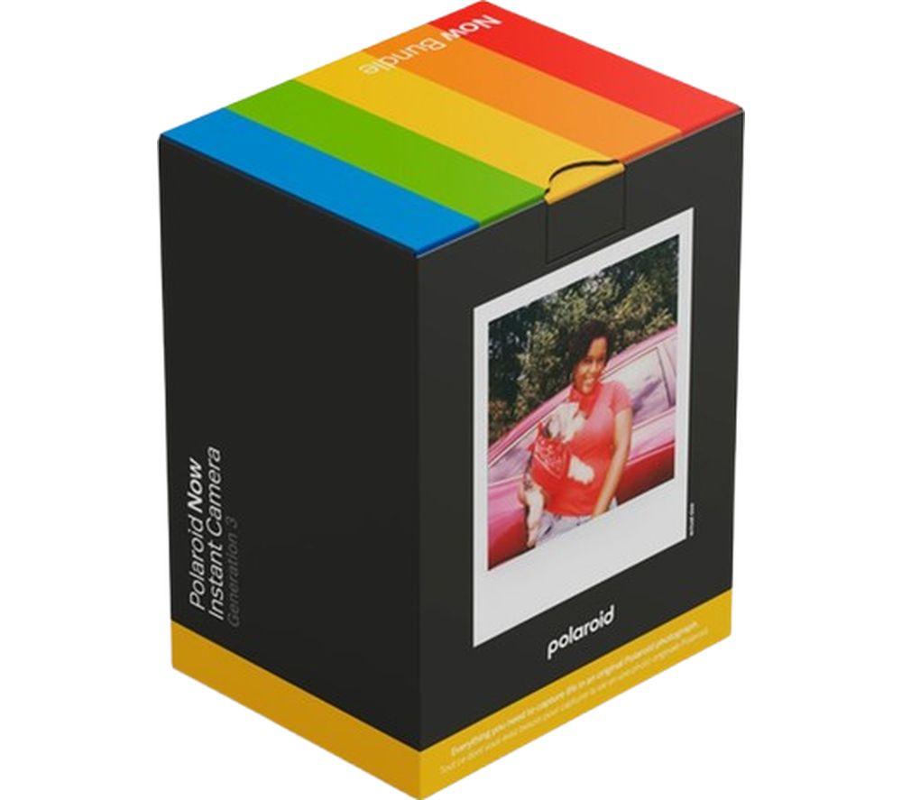 POLAROID Now Generation 3 Instant Camera Everything Box - Black