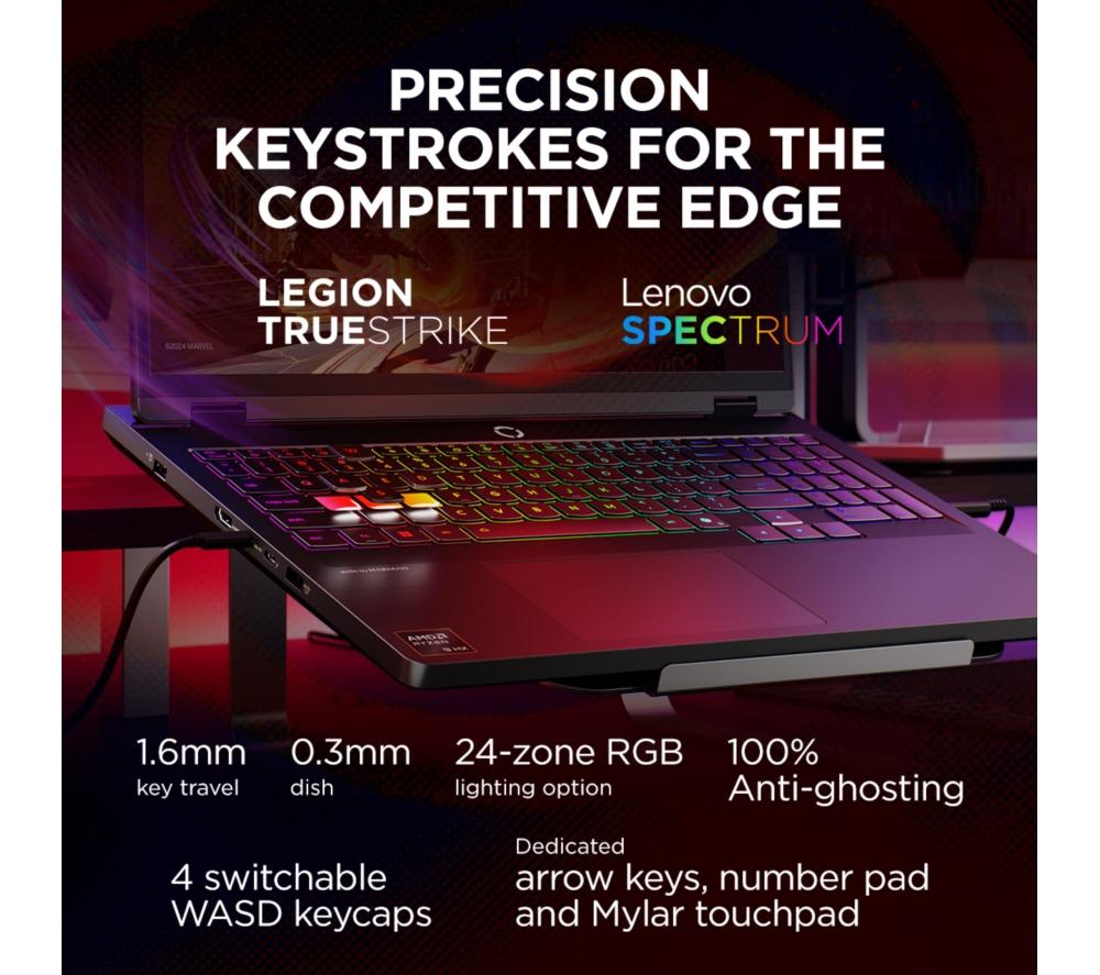 LENOVO Legion Pro 5 16" Gaming Laptop - AMD Ryzen 9, RTX 5060, 1 TB SSD