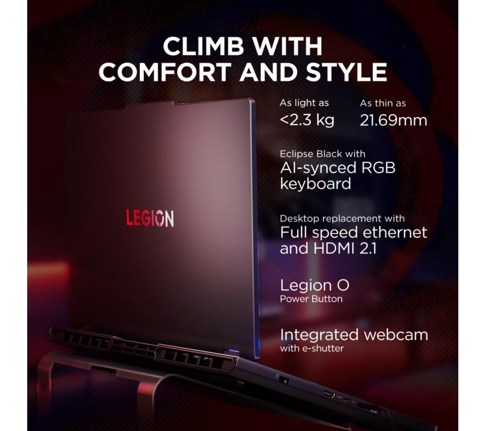 LENOVO Legion Pro 5 16" Gaming Laptop - AMD Ryzen 9, RTX 5070, 1 TB SSD