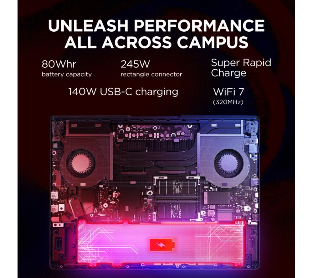 LENOVO Legion Pro 5 16" Gaming Laptop - AMD Ryzen 9, RTX 5070, 1 TB SSD