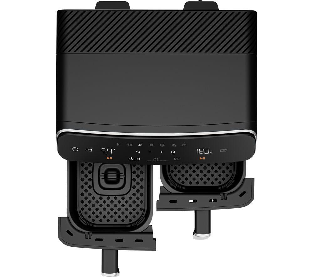 Freidora de aire de doble zona Beko ExpertFry FRL5387B - Negro