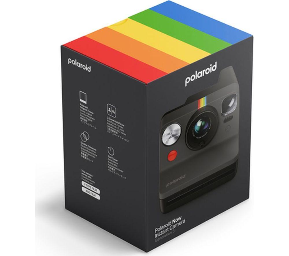 POLAROID Now Generation 3 Instant Camera - Black