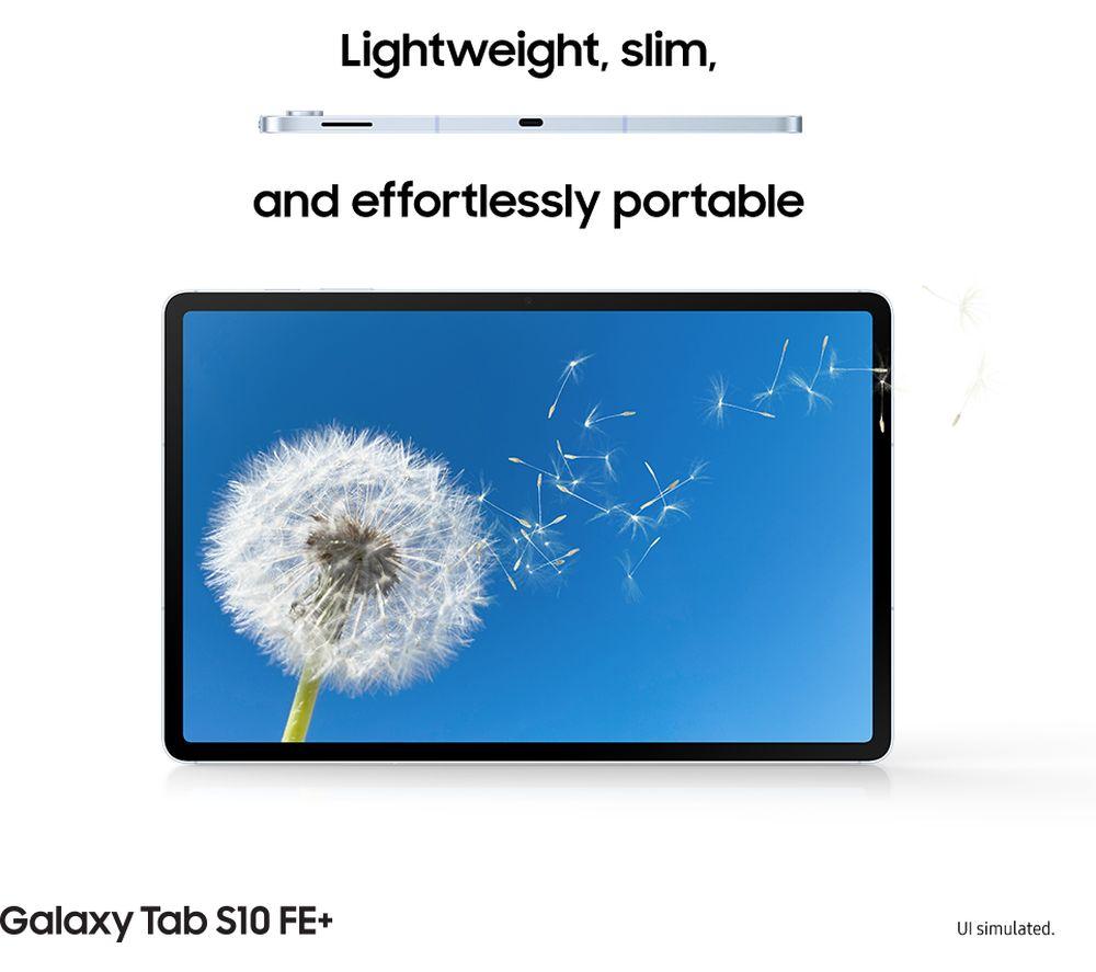 SAMSUNG Galaxy Tab S10 FE+ 13.1" Tablet - 256 GB, Silver