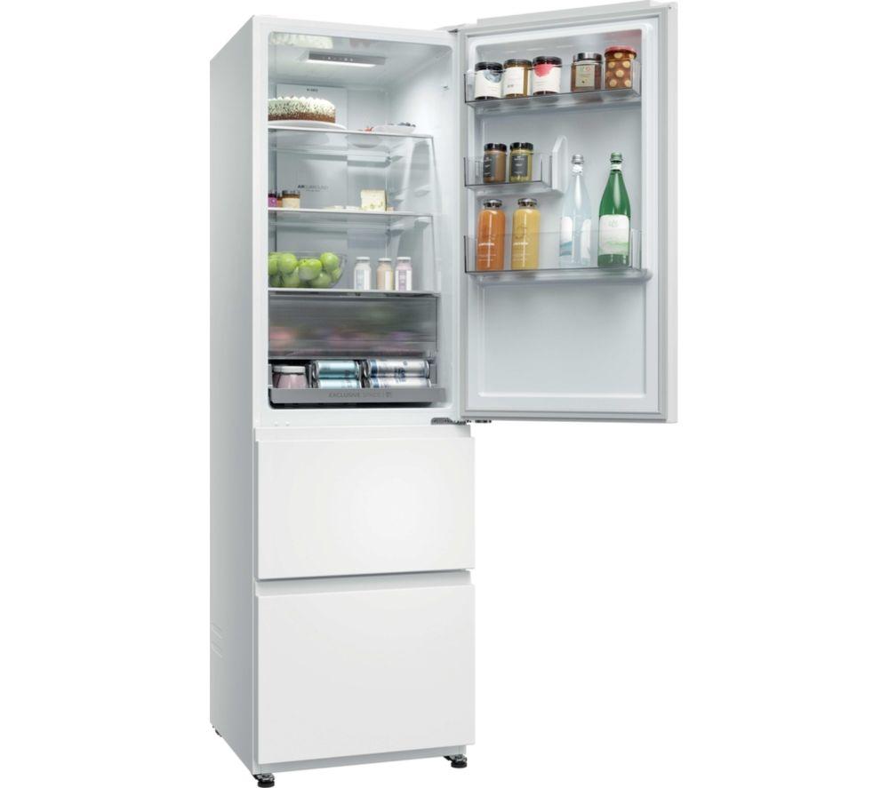 HAIER 3D Combi Series 3 HTR3518ENMWK 60/40 Fridge Freezer - White