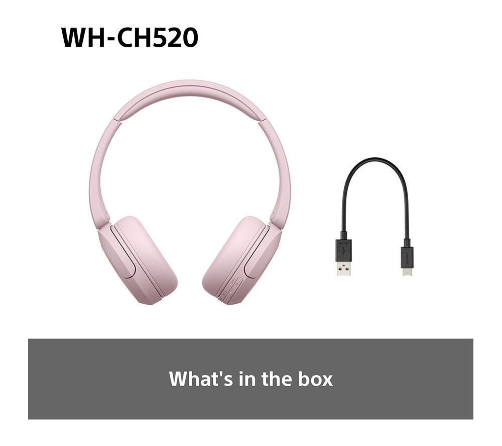 Auriculares inalámbricos Bluetooth SONY WH-CH520P - Rosa