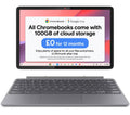 LENOVO Duet 10.95" 2 in 1 Chromebook - MediaTek Kompanio 838, 128 GB eMMC, Grey