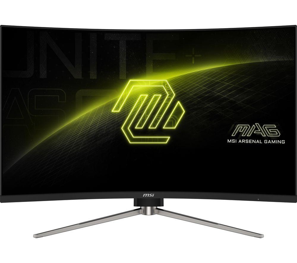 MSI MAG 325CQRXF E2 Quad HD 31.5" Curved Rapid VA LCD Gaming Monitor - Black