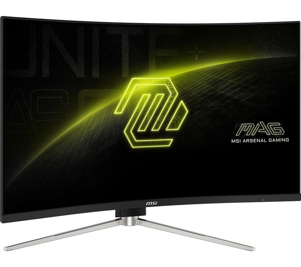 MSI MAG 325CQRXF E2 Quad HD 31.5" Curved Rapid VA LCD Gaming Monitor - Black