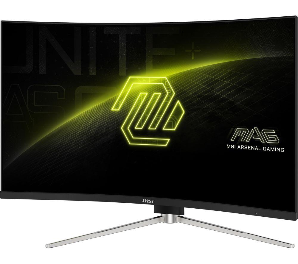 MSI MAG 325CQRXF E2 Quad HD 31.5" Curved Rapid VA LCD Gaming Monitor - Black