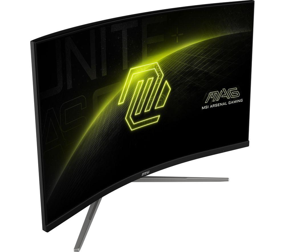 MSI MAG 325CQRXF E2 Quad HD 31.5" Curved Rapid VA LCD Gaming Monitor - Black