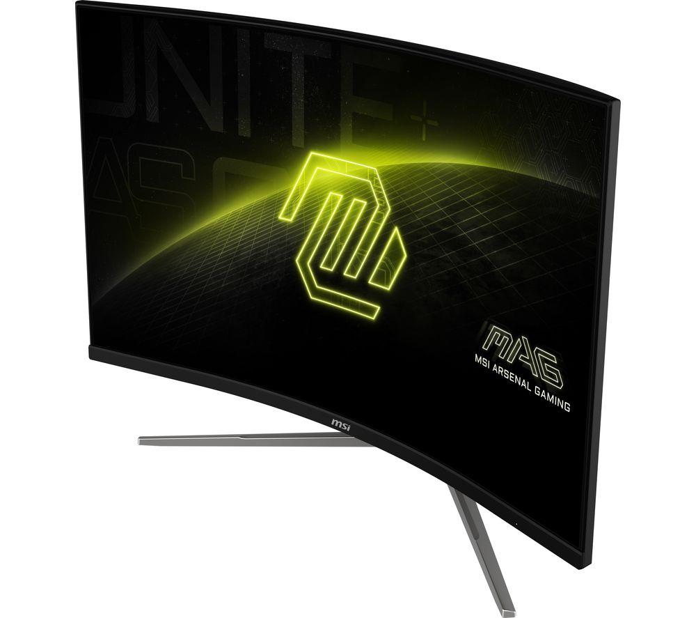 MSI MAG 325CQRXF E2 Quad HD 31.5" Curved Rapid VA LCD Gaming Monitor - Black