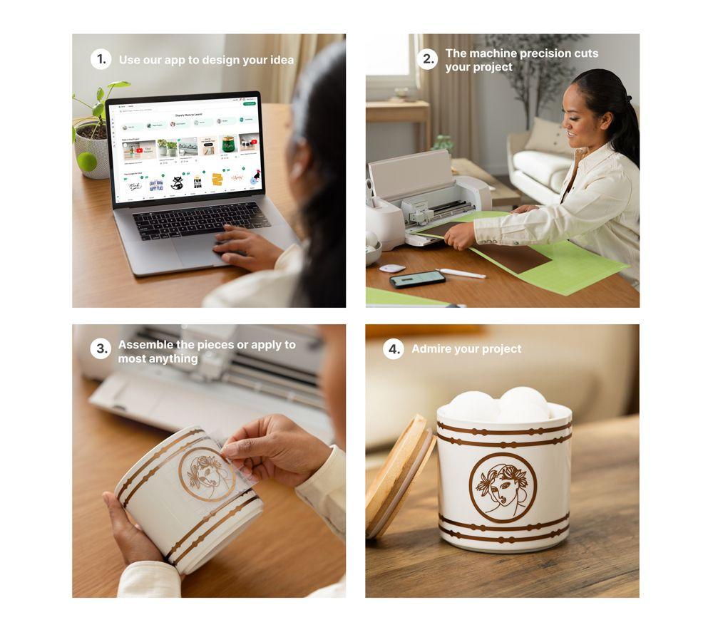 CRICUT Maker 4 DIY Digital Cutting Machine Essentials Bundle