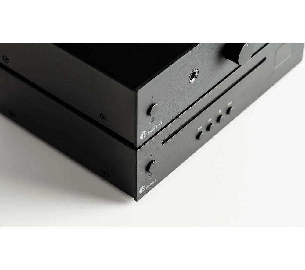 PRO-JECT Stereo Set E CD Bluetooth Mini Hi-Fi System - Black