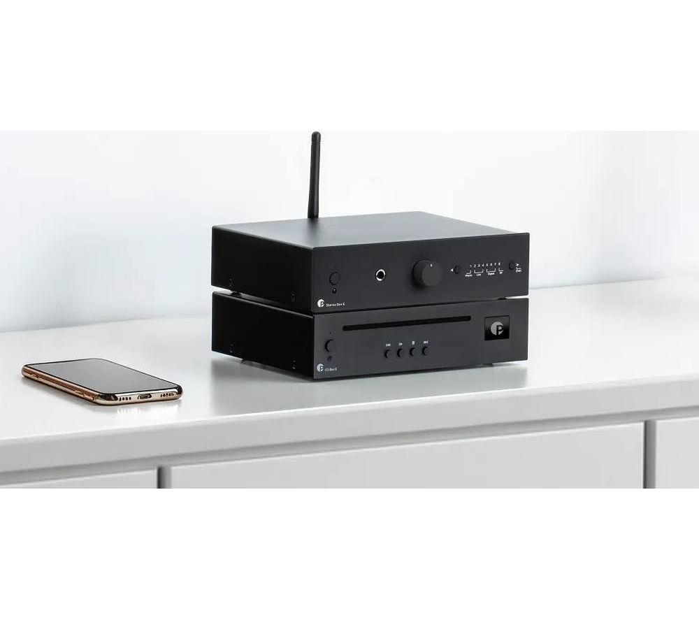 PRO-JECT Stereo Set E CD Bluetooth Mini Hi-Fi System - Black
