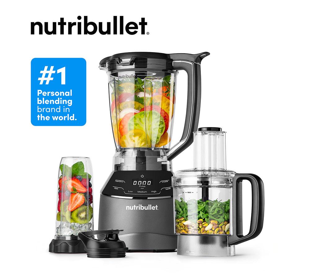 NUTRIBULLET Triple Prep System Blender - Dark Grey