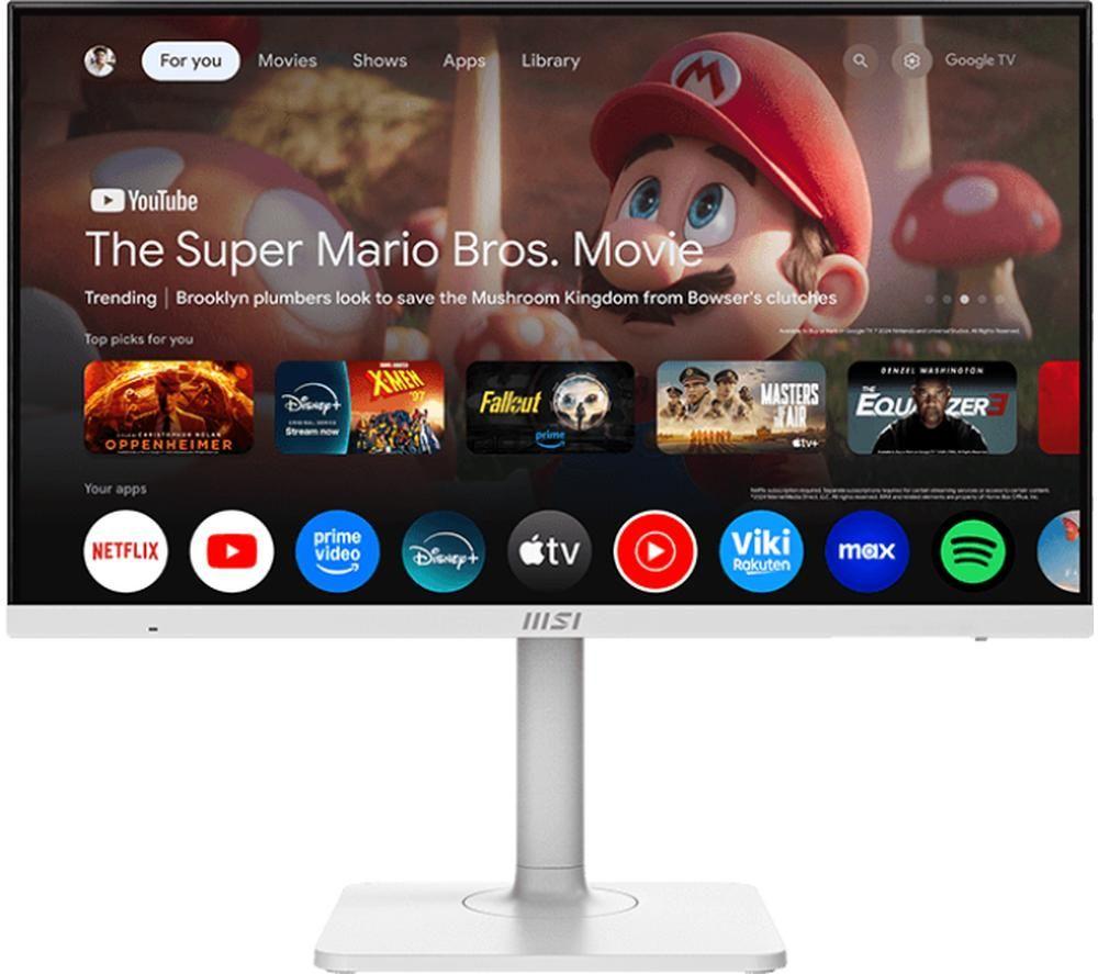 MSI Modern MD272UPSW 4K Ultra HD 27" LED Monitor - White