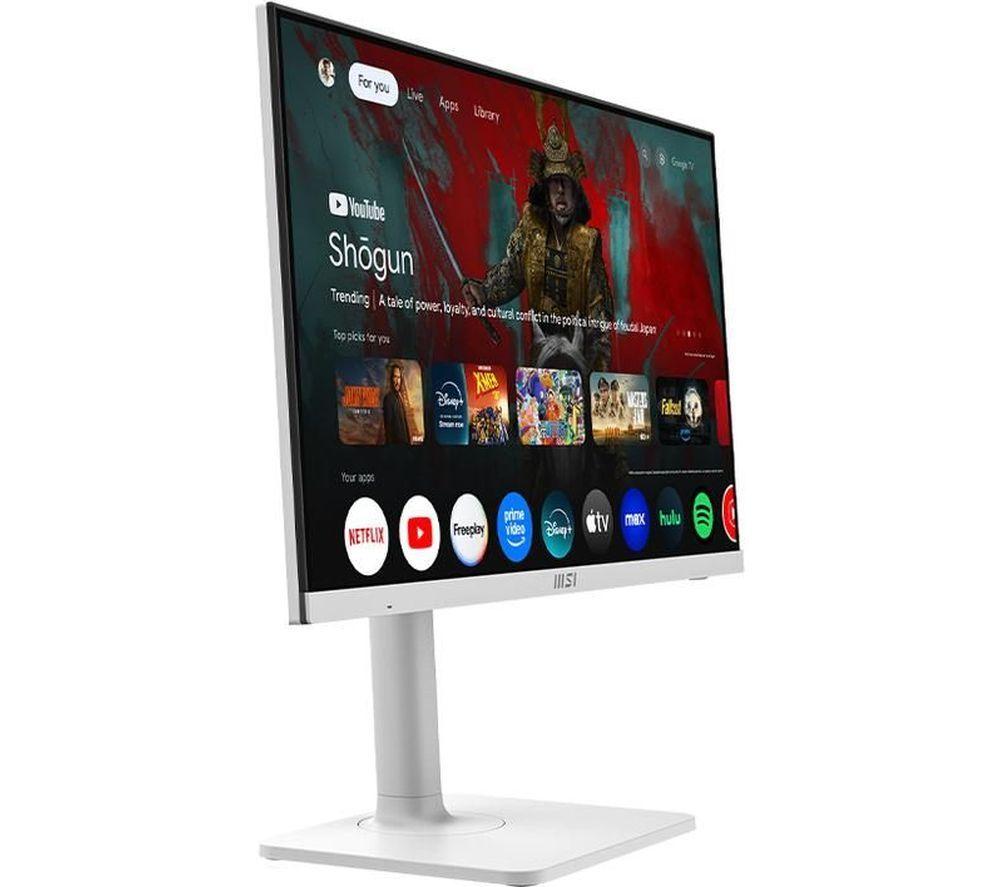 Monitor LED MSI Modern MD272UPSW 4K Ultra HD de 27" - Blanco