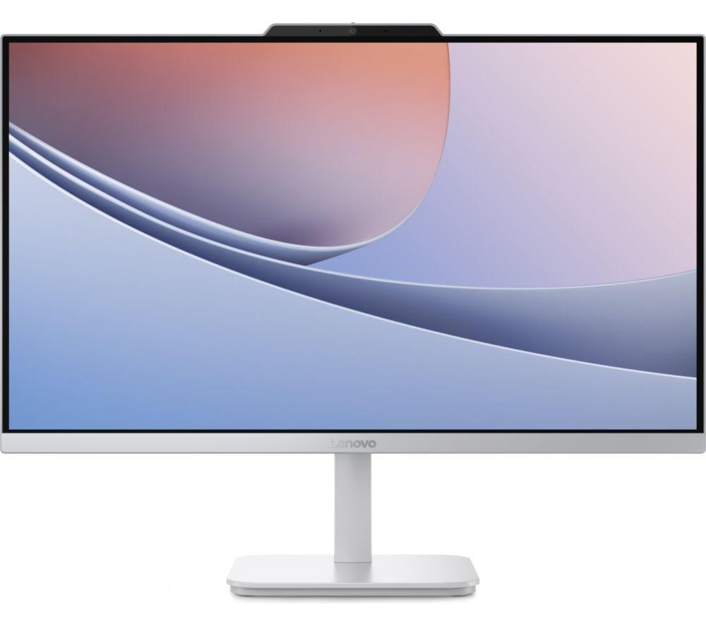 LENOVO A100 All-in-One PC de 23,8" - Intel® Core i3-N305, 512 GB SSD, Gris Nube