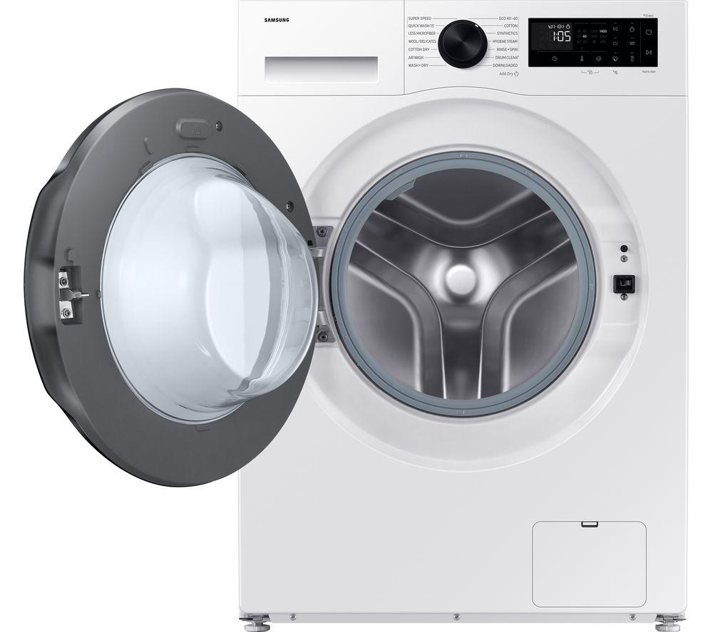 SAMSUNG Serie 5 AI Energy Ecobubble WD90DG5G34BEEU Lavadora secadora de 9 kg con WiFi - Blanca