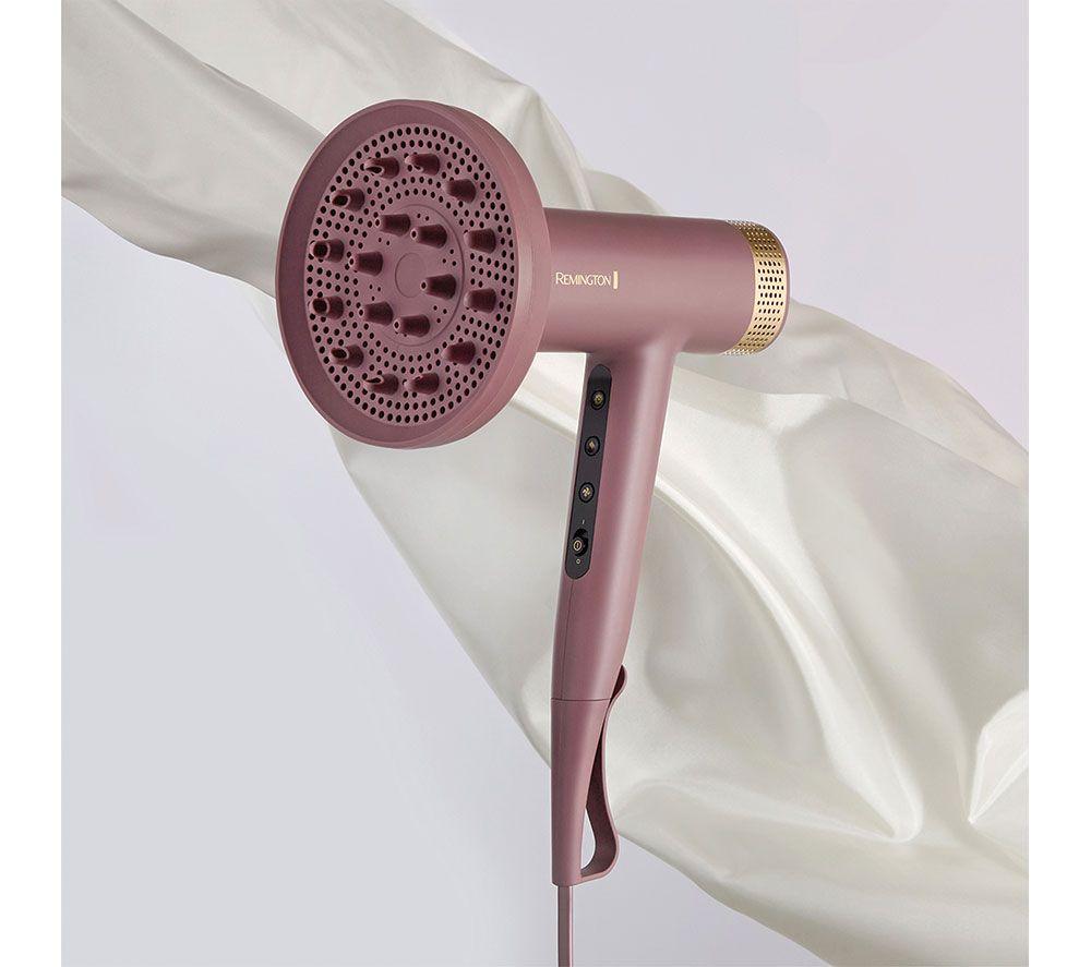 REMINGTON AIRvive Digital Hair Dryer - Mauve & Gold