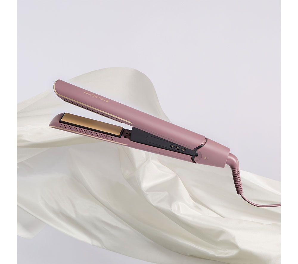 REMINGTON AIRvive Hair Straightener - Mauve & Gold