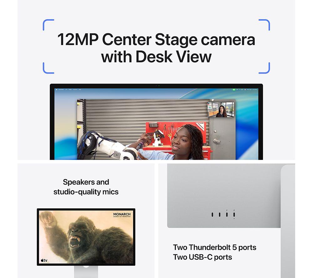 APPLE 5K Retina 27" Studio Display - Vidrio nanotexturizado, adaptador de montaje VESA