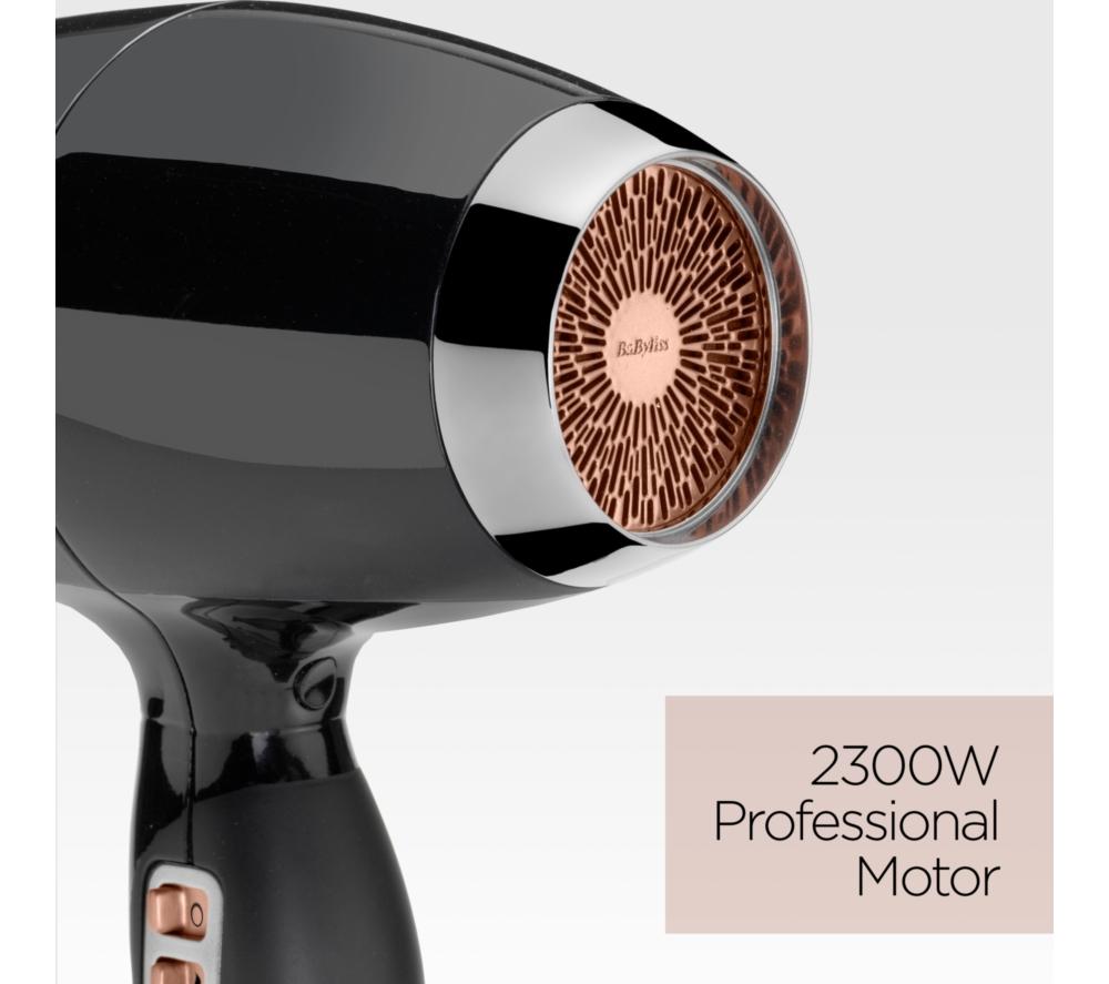 BABYLISS Professional 2300 Styler Hair Dryer - Black