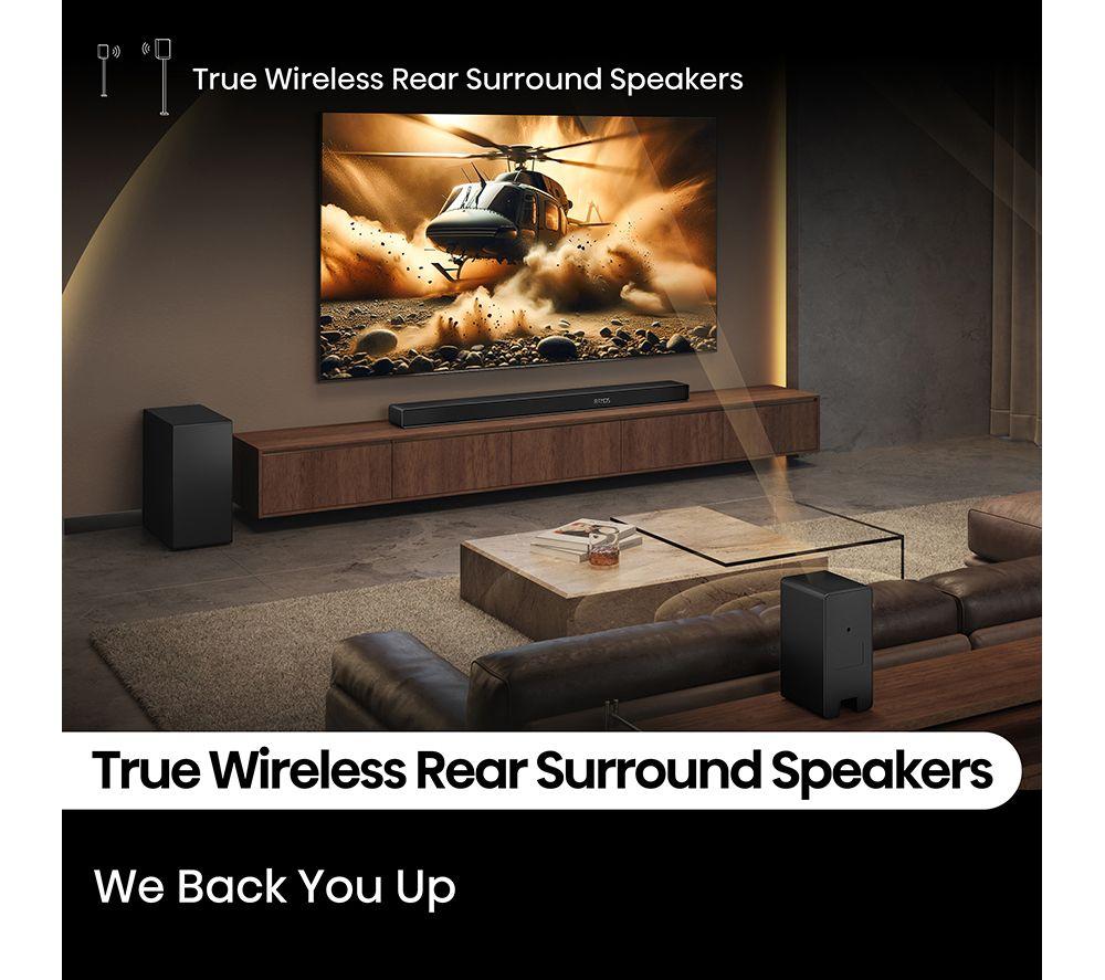 Barra de sonido inalámbrica HISENSE AX5140Q 5.1.4 con Dolby Atmos