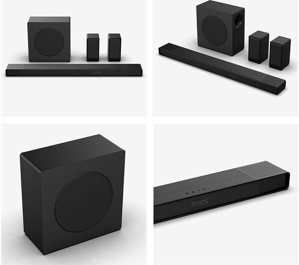 Barra de sonido inalámbrica HISENSE AX5140Q 5.1.4 con Dolby Atmos