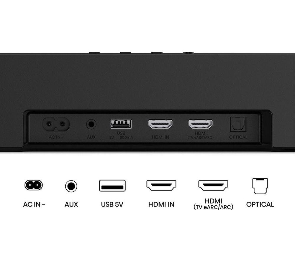Barra de sonido inalámbrica HISENSE AX5140Q 5.1.4 con Dolby Atmos
