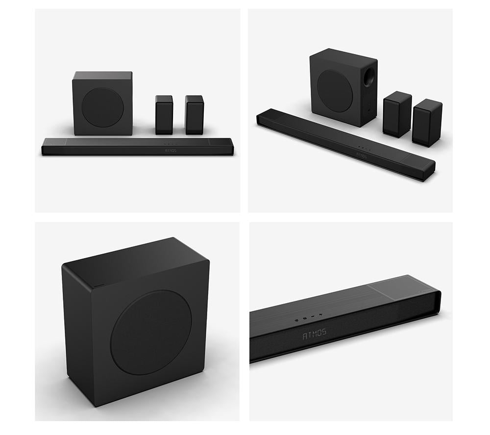 Barra de sonido inalámbrica HISENSE AX5140Q 5.1.4 con Dolby Atmos