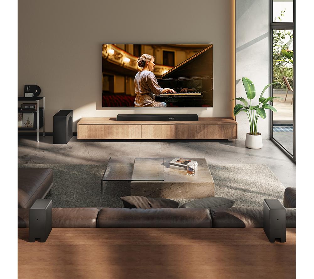 Barra de sonido inalámbrica HISENSE AX5140Q 5.1.4 con Dolby Atmos