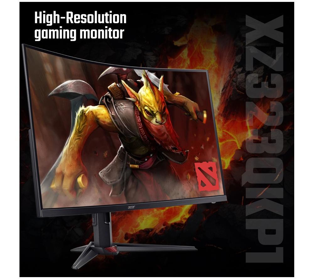 ACER Nitro XZ323QKP1 4K Ultra HD 31.5" Curved VA LCD Gaming Monitor - Black