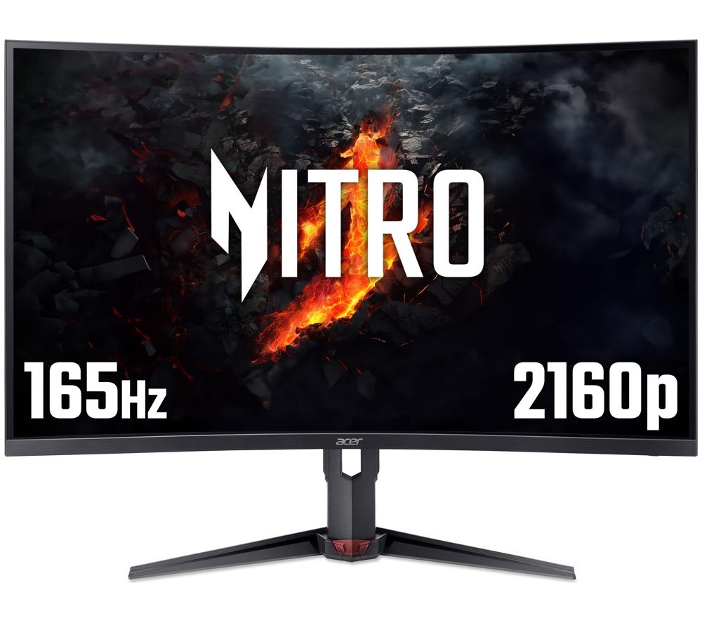 ACER Nitro XZ323QKP1 4K Ultra HD 31.5" Curved VA LCD Gaming Monitor - Black