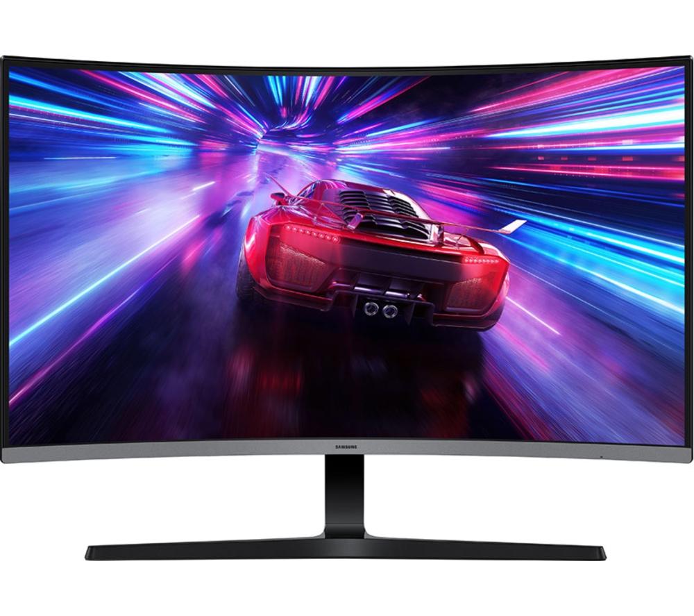 Monitor VA LCD Curvo Full HD de 32" SAMSUNG LS32D396GAUXXU - Negro