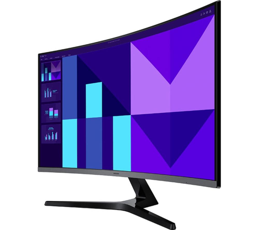 Monitor VA LCD Curvo Full HD de 32" SAMSUNG LS32D396GAUXXU - Negro