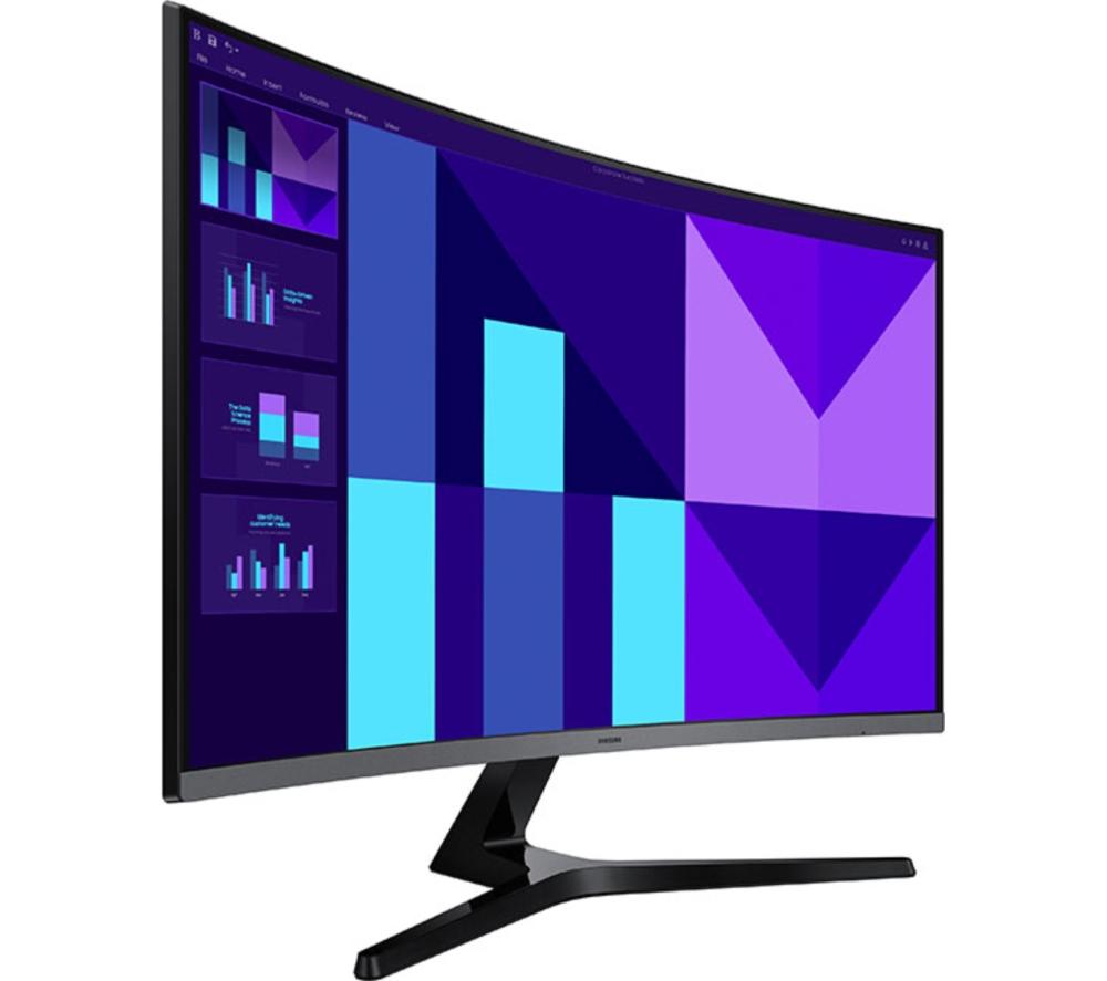 Monitor VA LCD Curvo Full HD de 32" SAMSUNG LS32D396GAUXXU - Negro