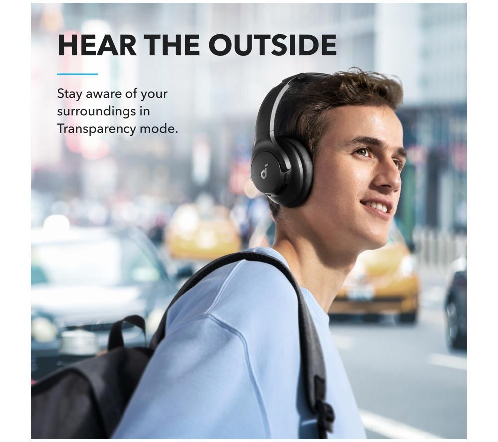 SOUNDCORE Q21i Wireless Bluetooth Noise-Cancelling Headphones - Black