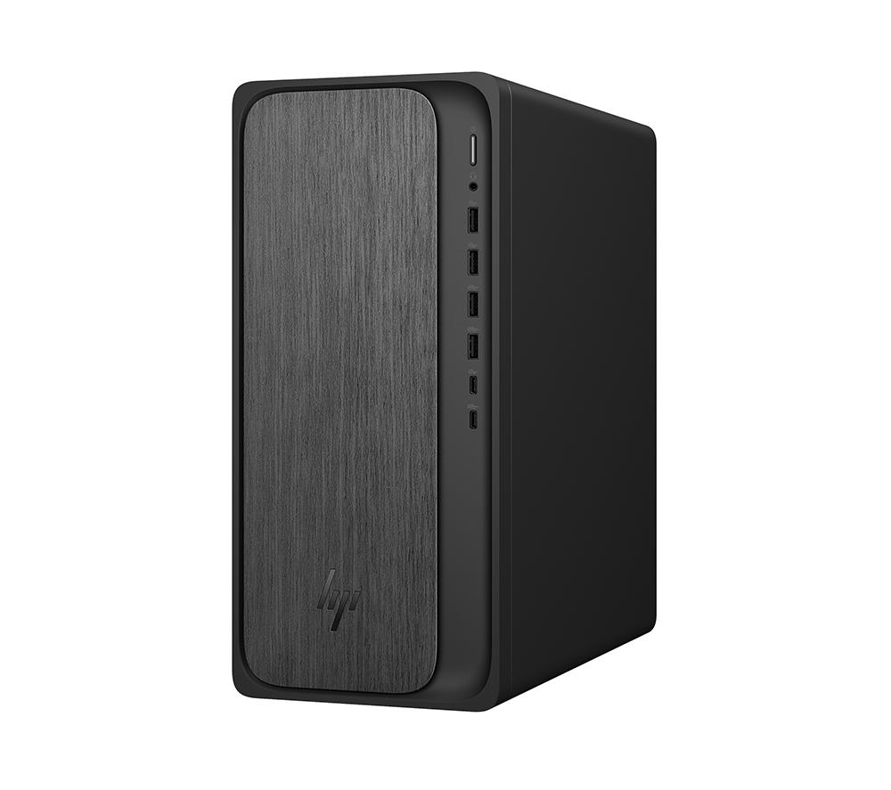 HP OmniDesk M02-0000na Desktop PC - AMD Ryzen 5, 512 GB SSD, Grey Wood