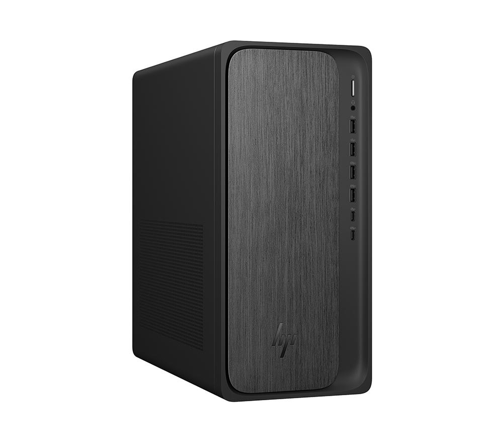 HP OmniDesk M02-0000na Desktop PC - AMD Ryzen 5, 512 GB SSD, Grey Wood