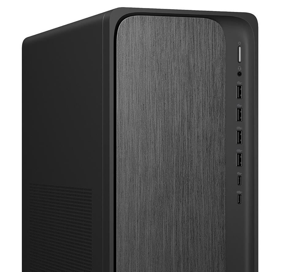 HP OmniDesk M02-0000na Desktop PC - AMD Ryzen 5, 512 GB SSD, Grey Wood